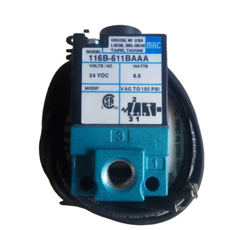 MAC Valves 116B-611BAAA