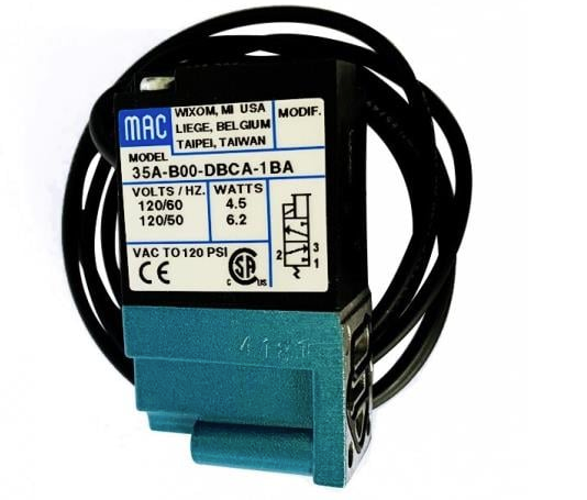 MAC VALVES INC 35A-B00-DBCA-1BA