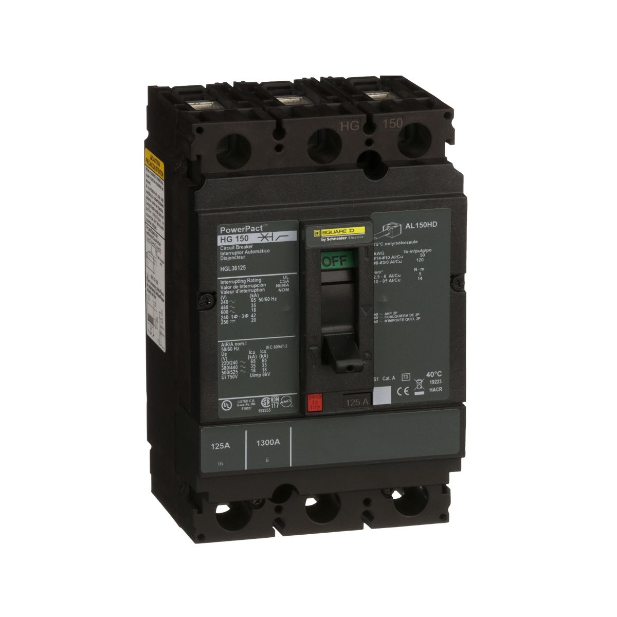 Square D HGA36150