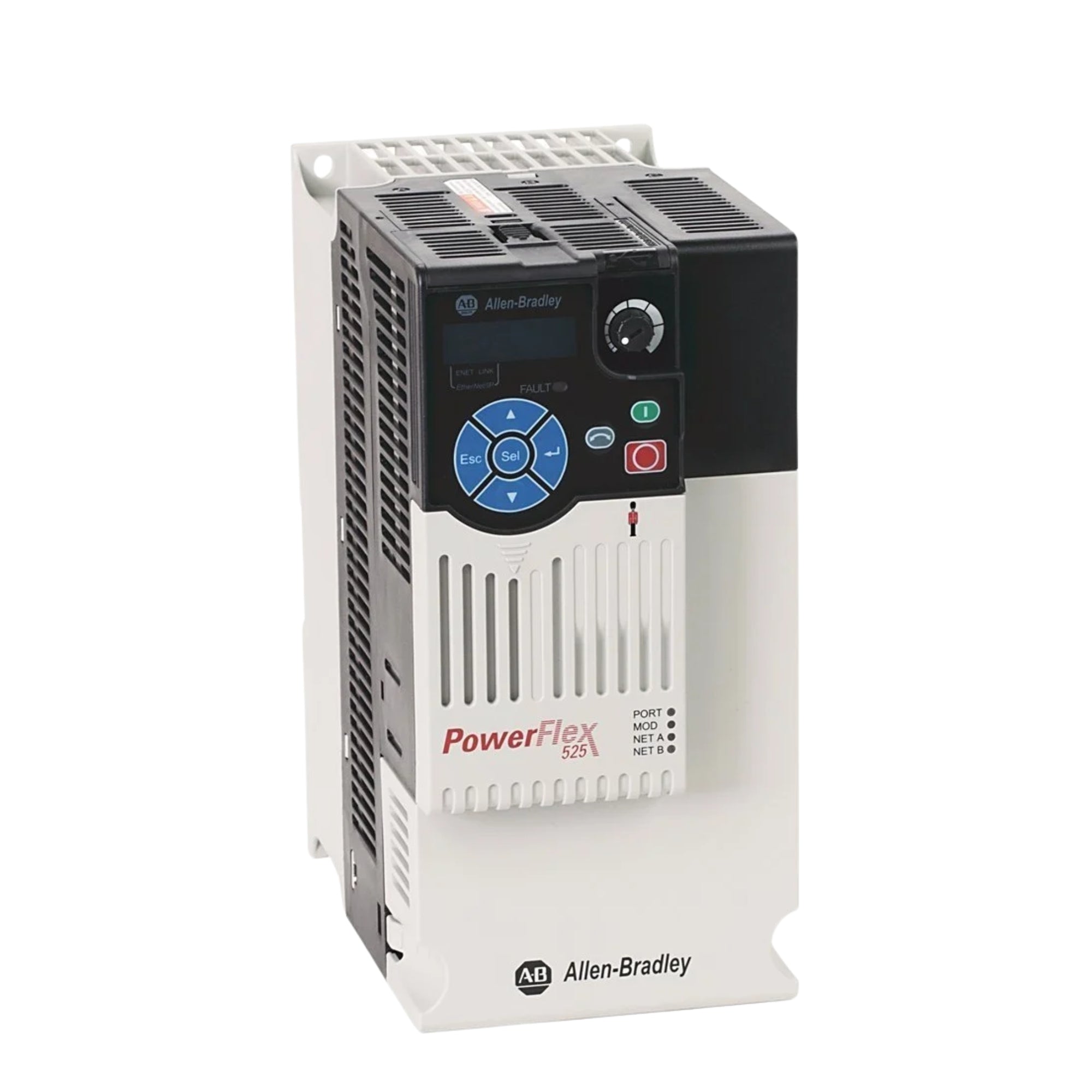 Allen Bradley 25B-D017N104 AC Drive, 7.5 kW (10 HP), 480V AC Input, 3 PH, 50 60 Hz, 17 A Output