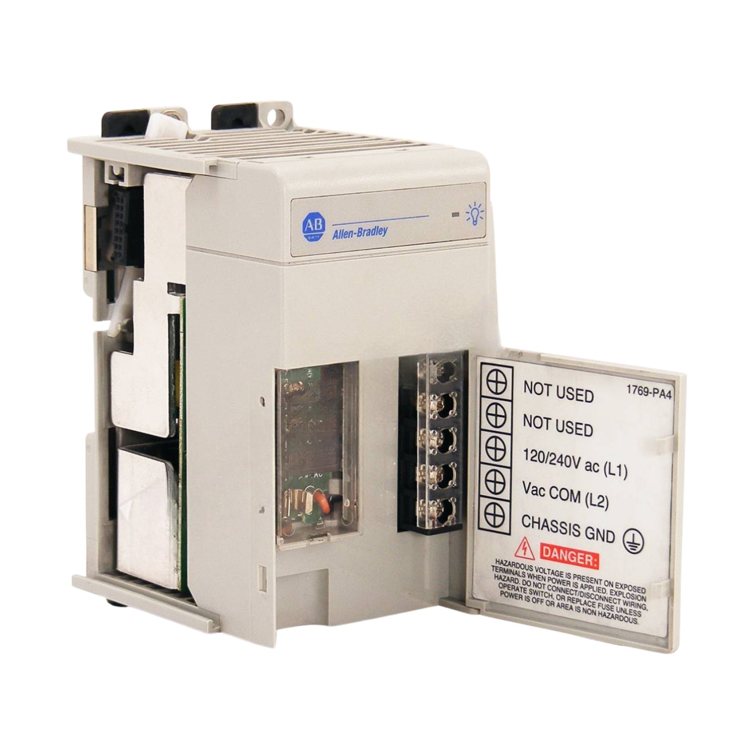 Allen Bradley 1769-PA4 Power Supply,CompactLogix,AC,85 132VAC or 170 265VAC