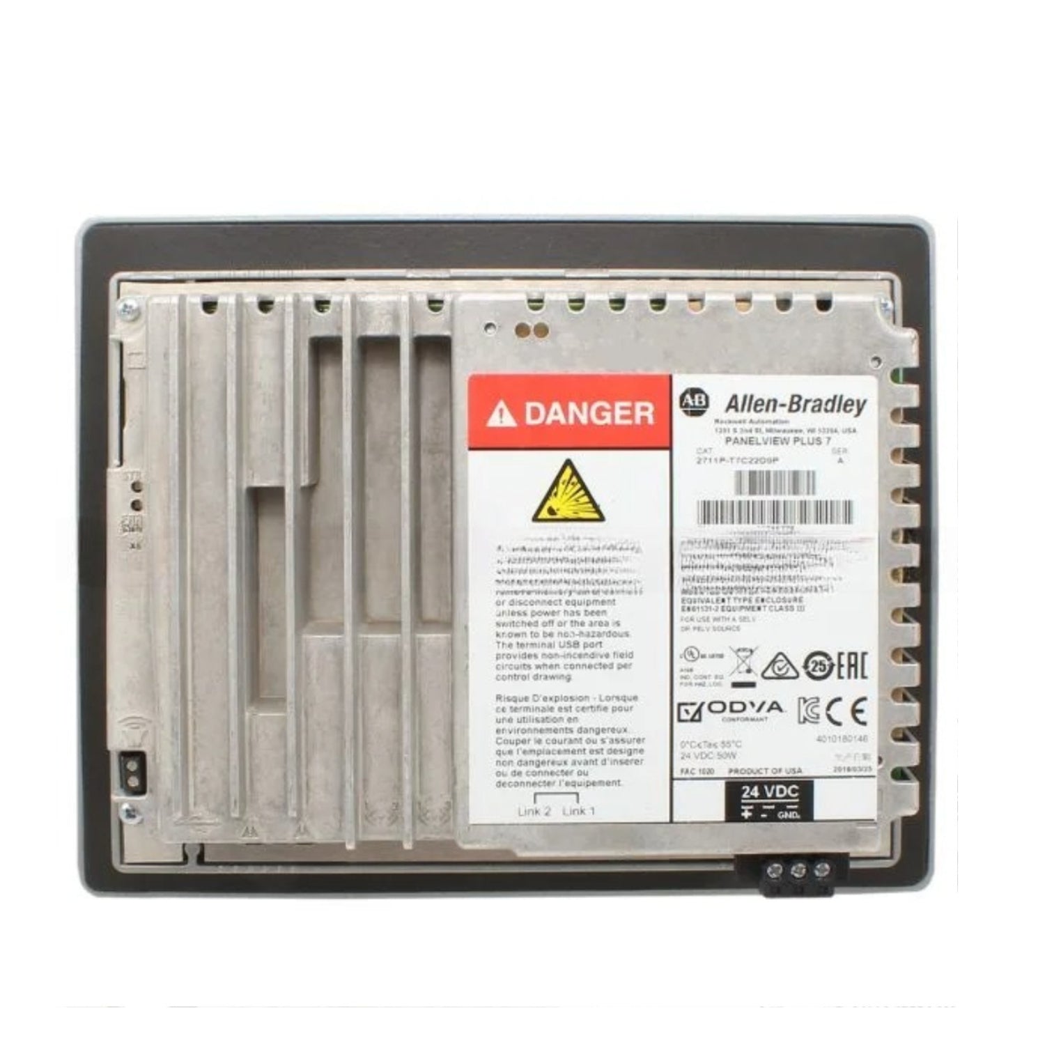 Allen Bradley 2711P-T7C22D9P Graphic Terminal,Performance Model,Extended Features,6.5 in