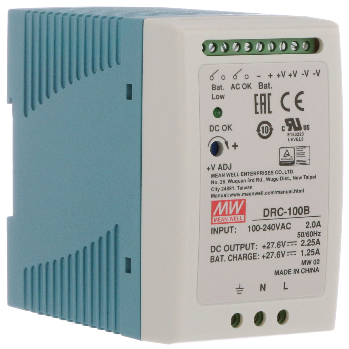 Mean Well DRC-100B – Power Industrial LLC
