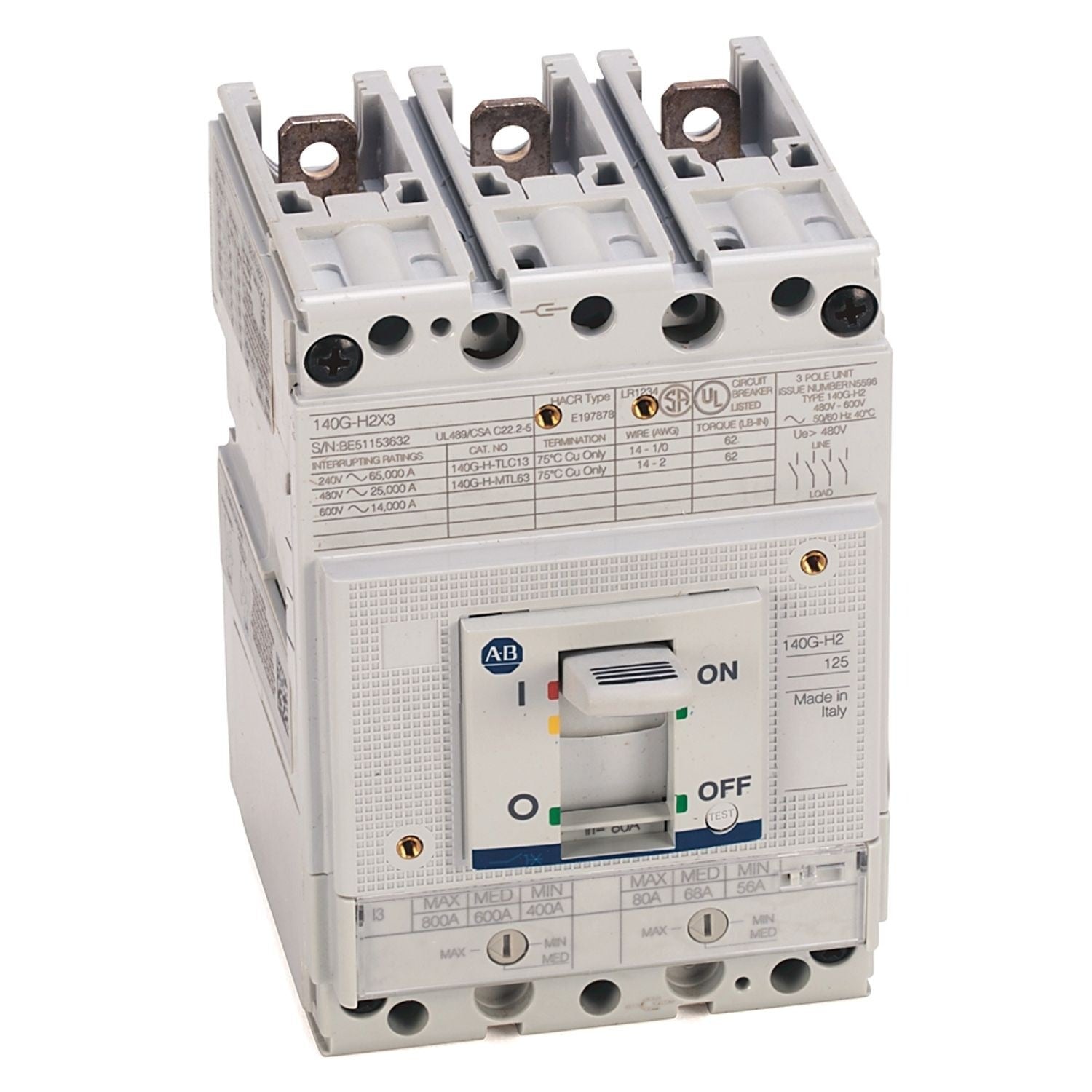 Allen Bradley 140G-H2X3