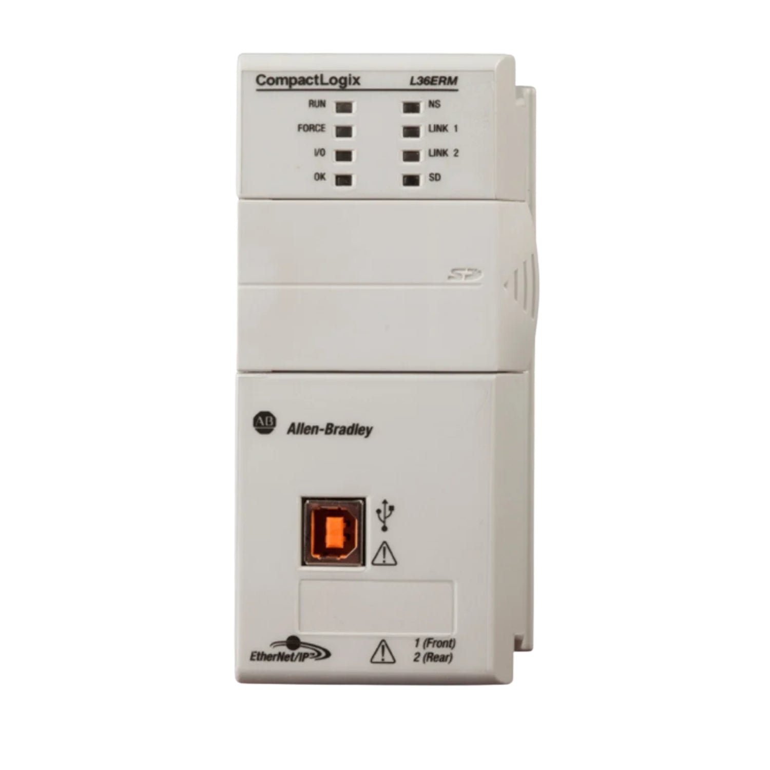 Allen Bradley 1769-L30ER Controller, CompactLogix, 1 MB Memory, Dual Ethernet Port SD Card Supported USB