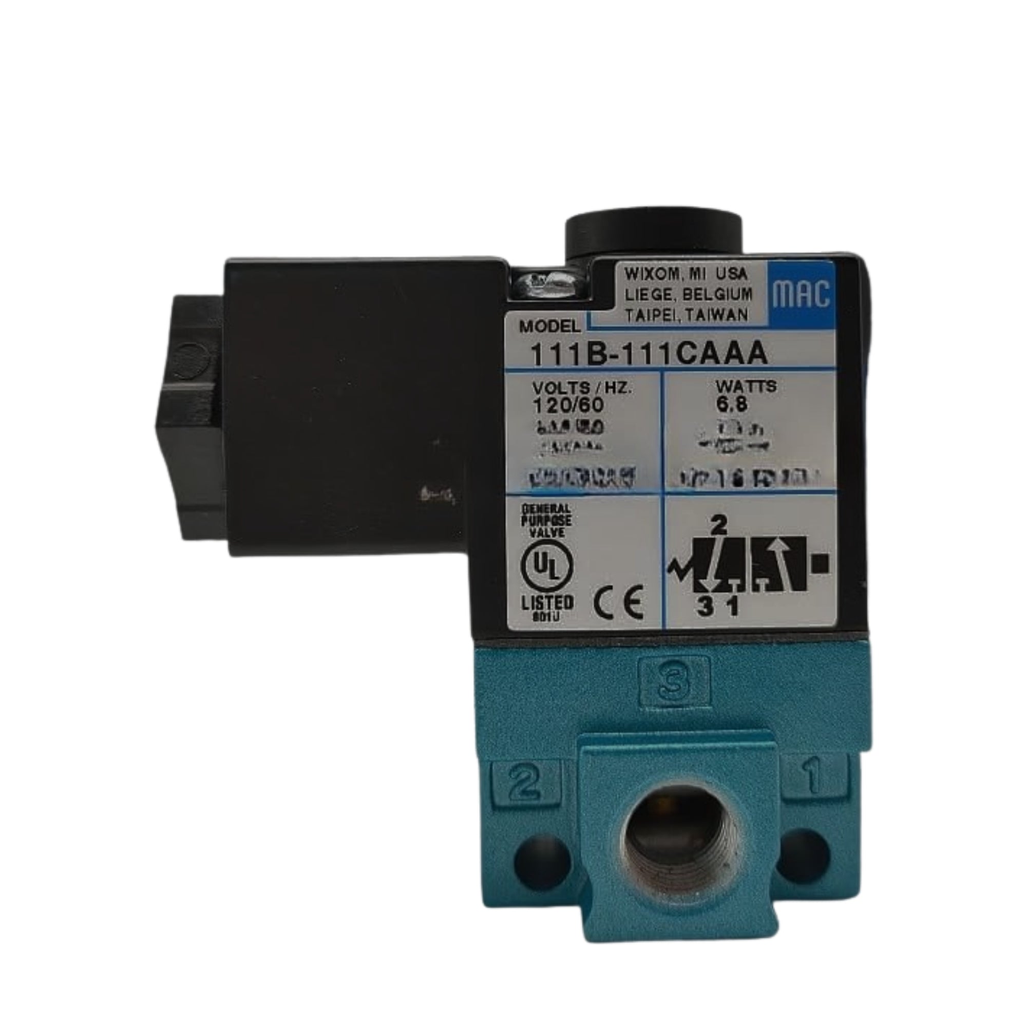 MAC VALVES 111B-111CAAA