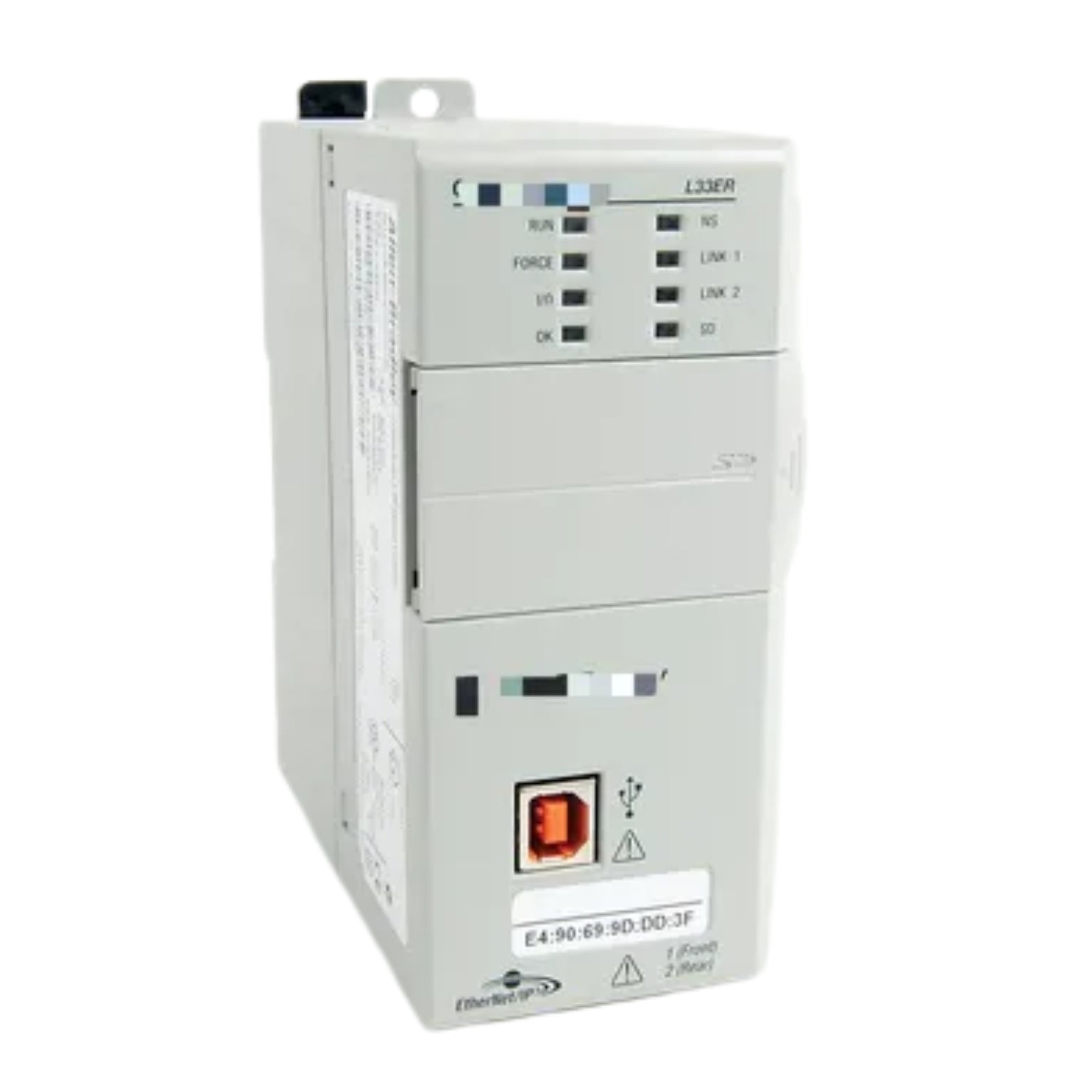 Allen Bradley 1769-L33ER Controller, CompactLogix, 2 MB Memory, Dual Ethernet Port SD Card Supported USB