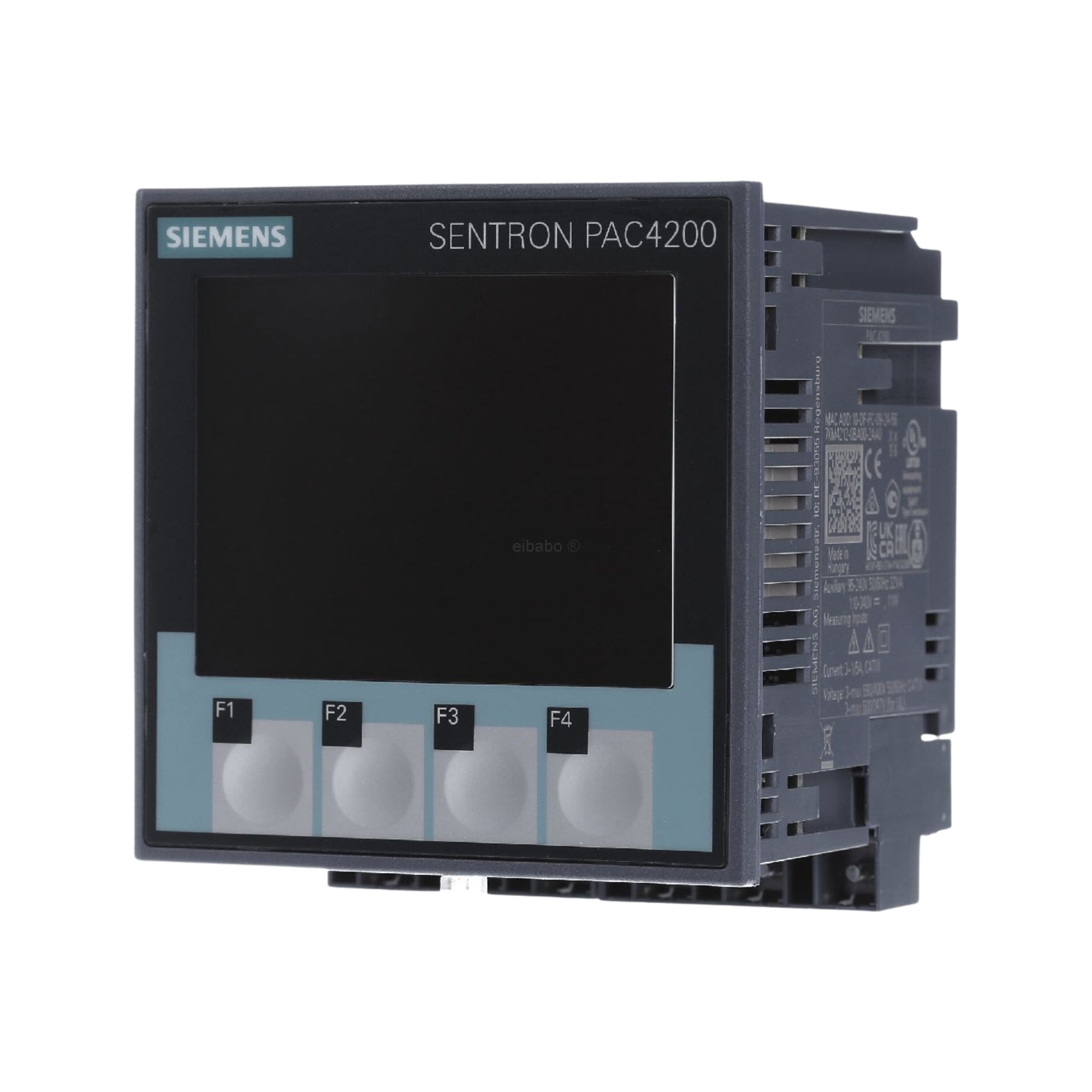 Siemens 7KM2112-0BA00-3AA0 SENTRON, measuring device, 7KM PAC3200, LCD, L-L: 690 V, L-N: 400 V, 5 A, 3-phase, Modbus TCP