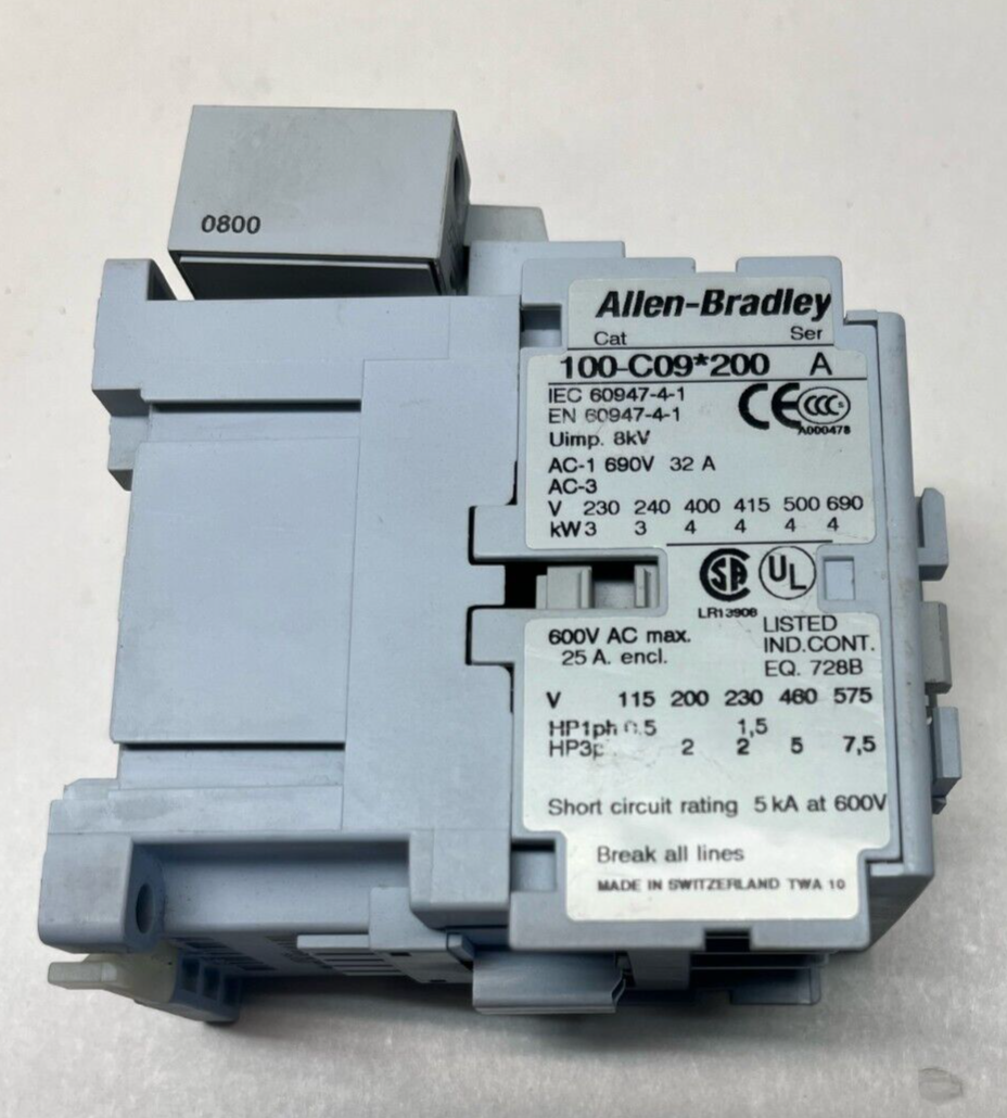 Allen Bradley 100-C09D200