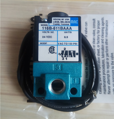 MAC Valves 116B-611BAAA