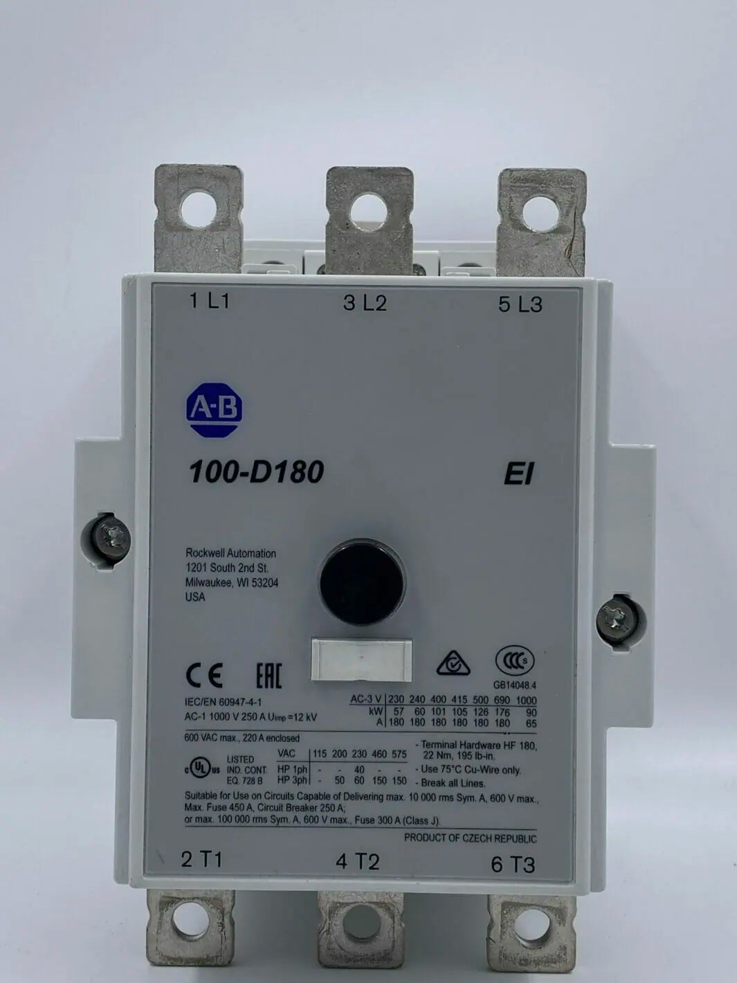 Allen Bradley 100-D180