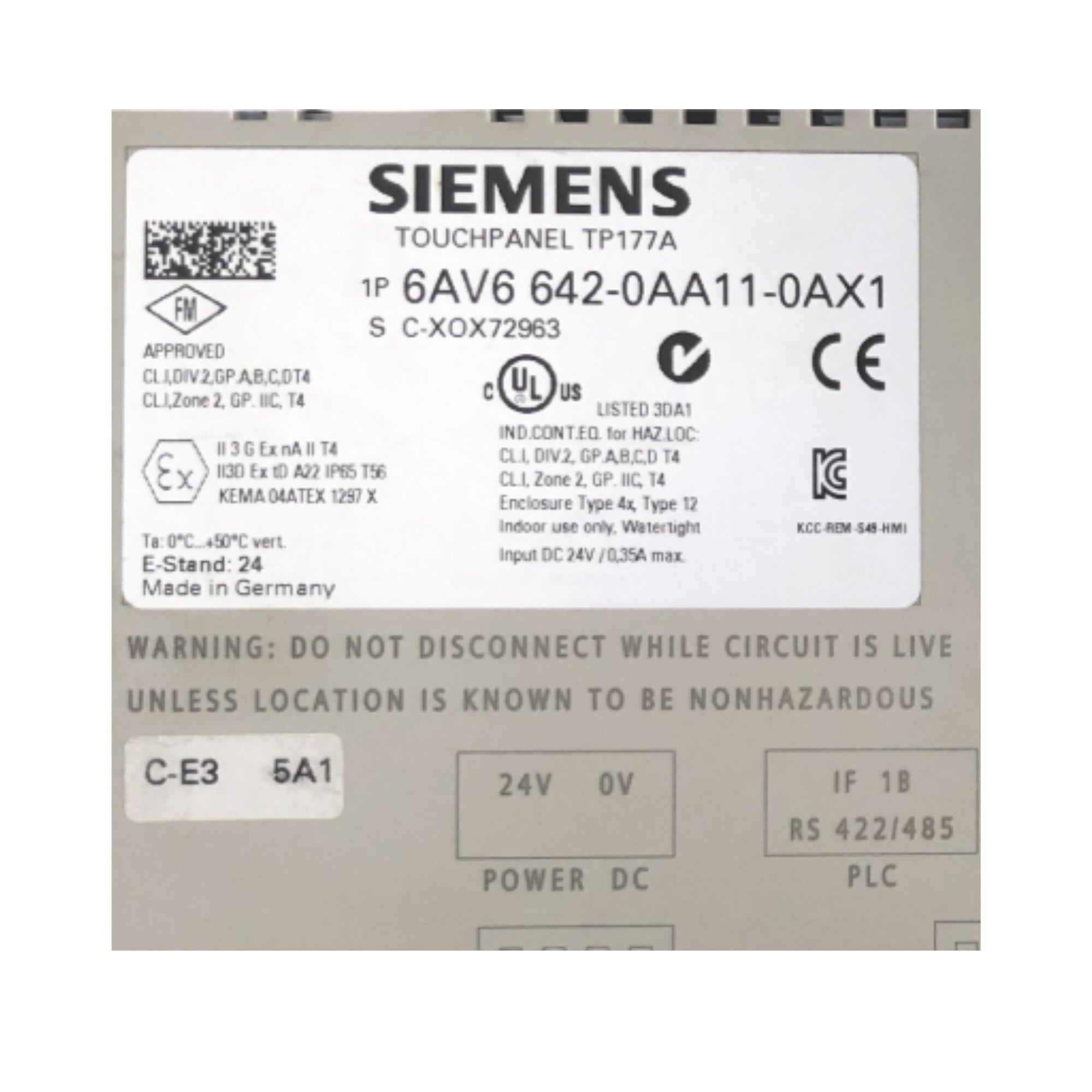 Siemens 6AV6642-0AA11-0AX1