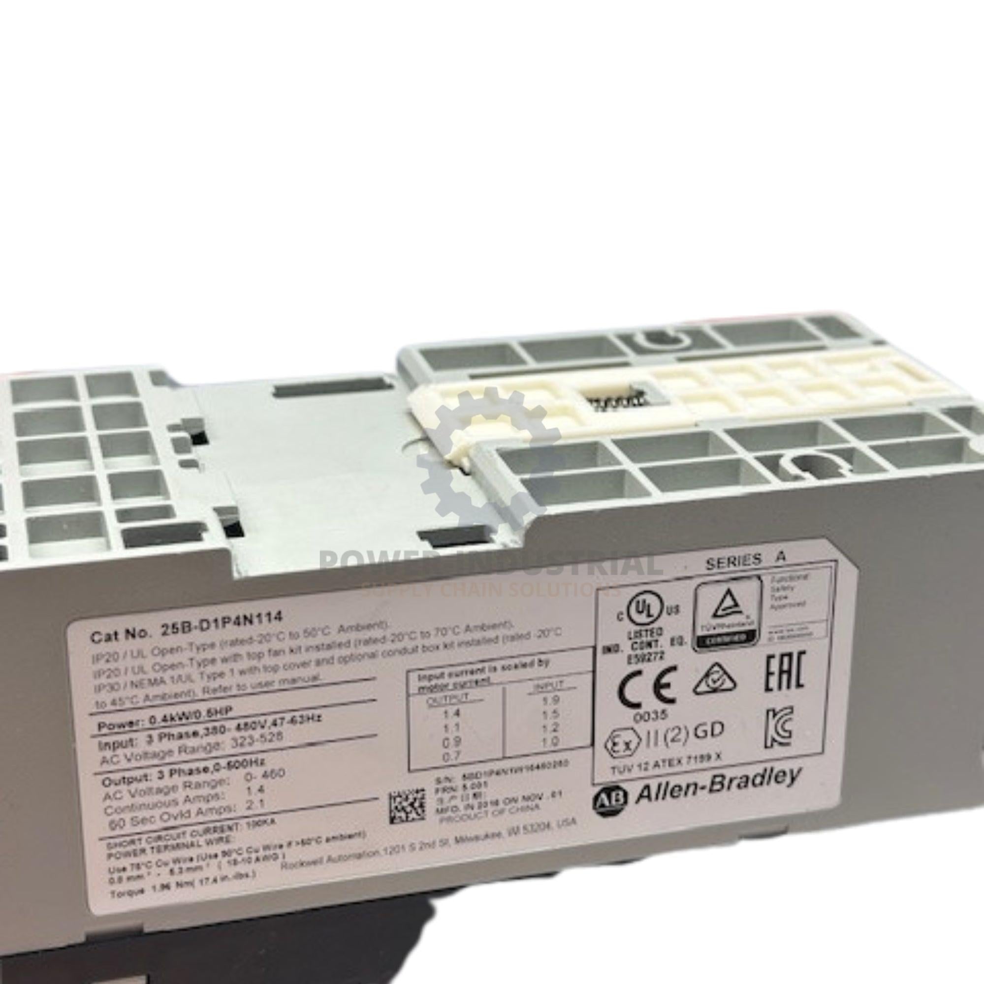 Allen Bradley 25B-D4P0N114