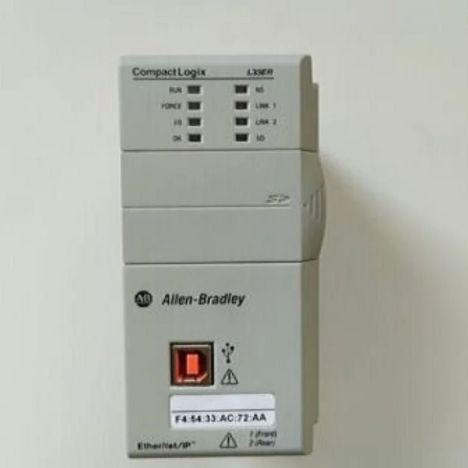 Allen Bradley 1769-L30ER Controller, CompactLogix, 1 MB Memory, Dual Ethernet Port SD Card Supported USB