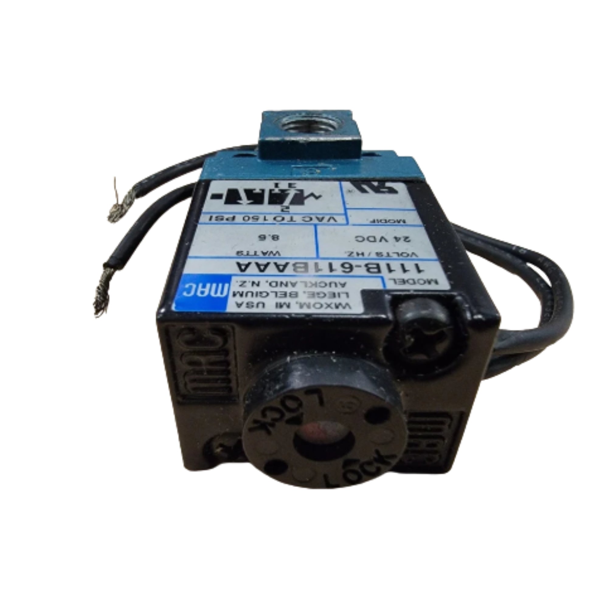 MAC Valves 116B-611BAAA