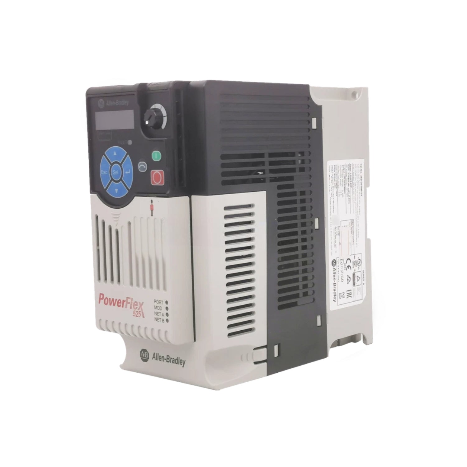 Allen Bradley 25B-D010N104 PowerFlex 525 AC Drive, with Embedded EtherNet/IP and Safety