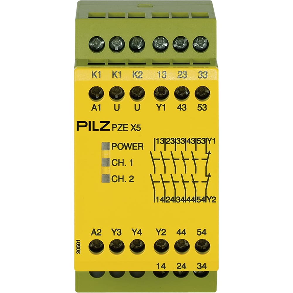 Pilz PZE X5 24VDC 5N/O