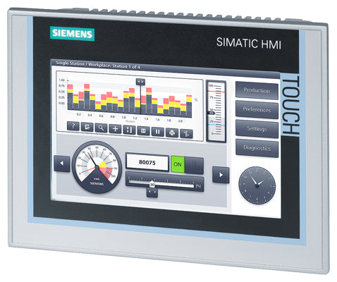 Siemens 6AV2124-0GC01-0AX0 SIMATIC HMI TP700 Comfort, Comfort Panel, touch operation, 7