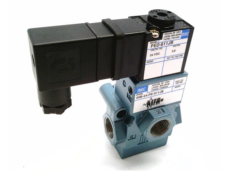MAC VALVES 55B-24-PE-611JB