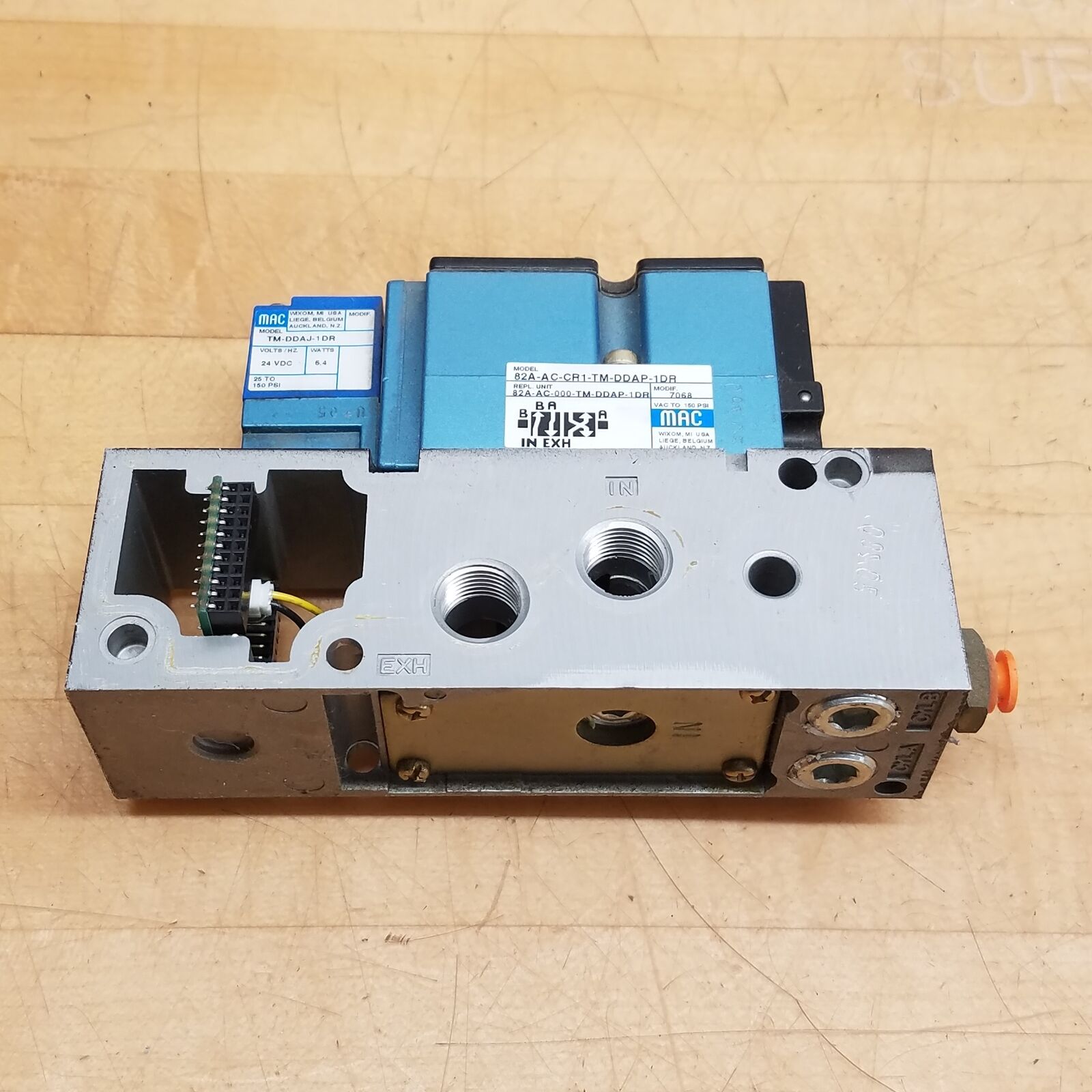 MAC VALVES 82A-AC-CR1-TM-DDAP-1DR