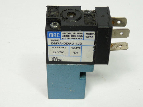 MAC VALVES DM3A-DDAJ-1KJ-1
