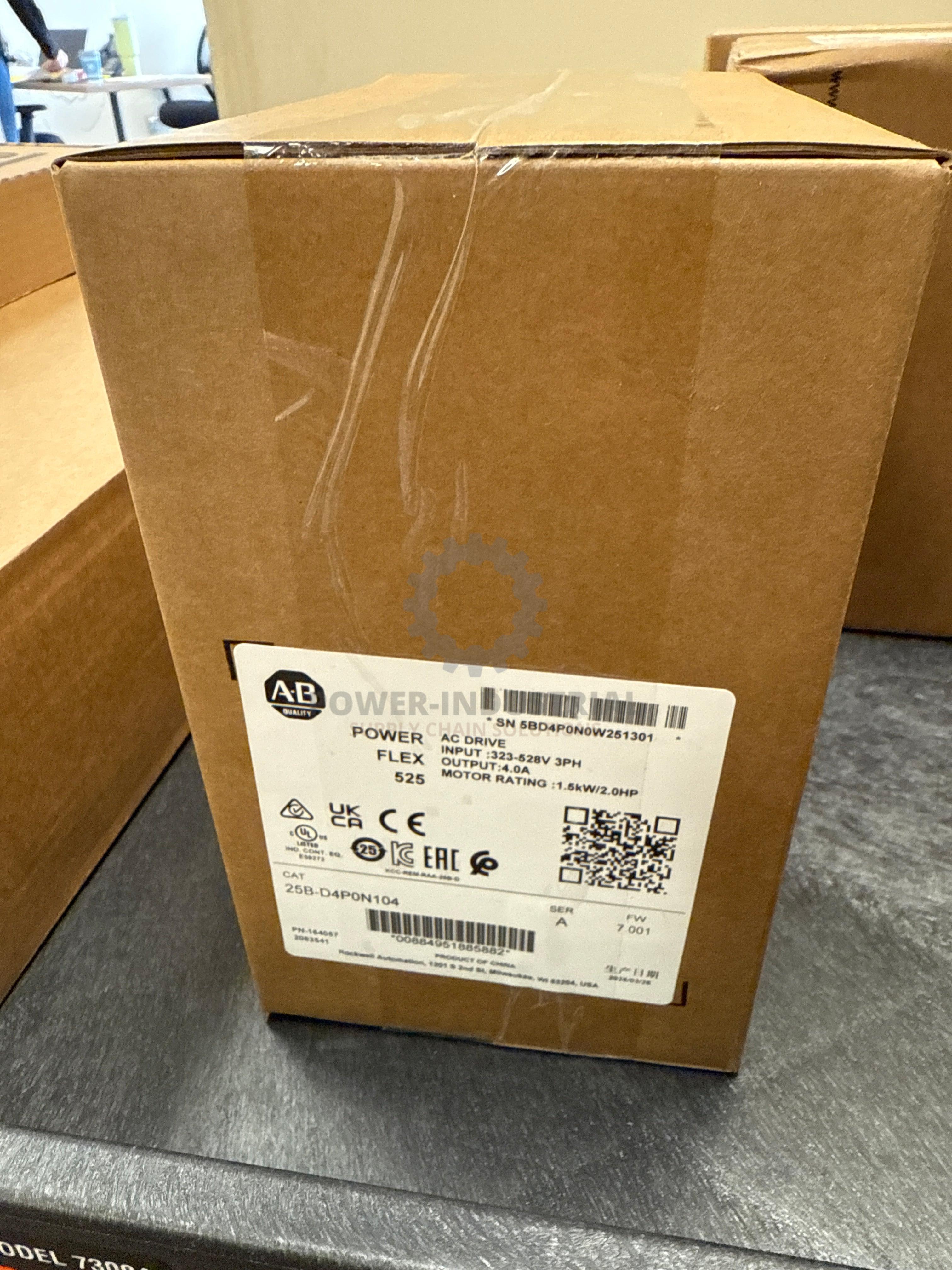 thumbnail image 2 of 25B-D4P0N104 Programmable Logic Controller – New Sealed, 1-Year Warranty, US Stock By Chipsgate 2 of 5