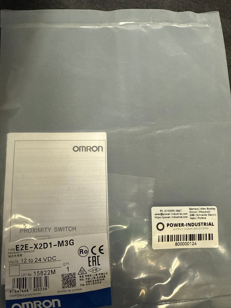 Omron E2E-X2D1-M3G
