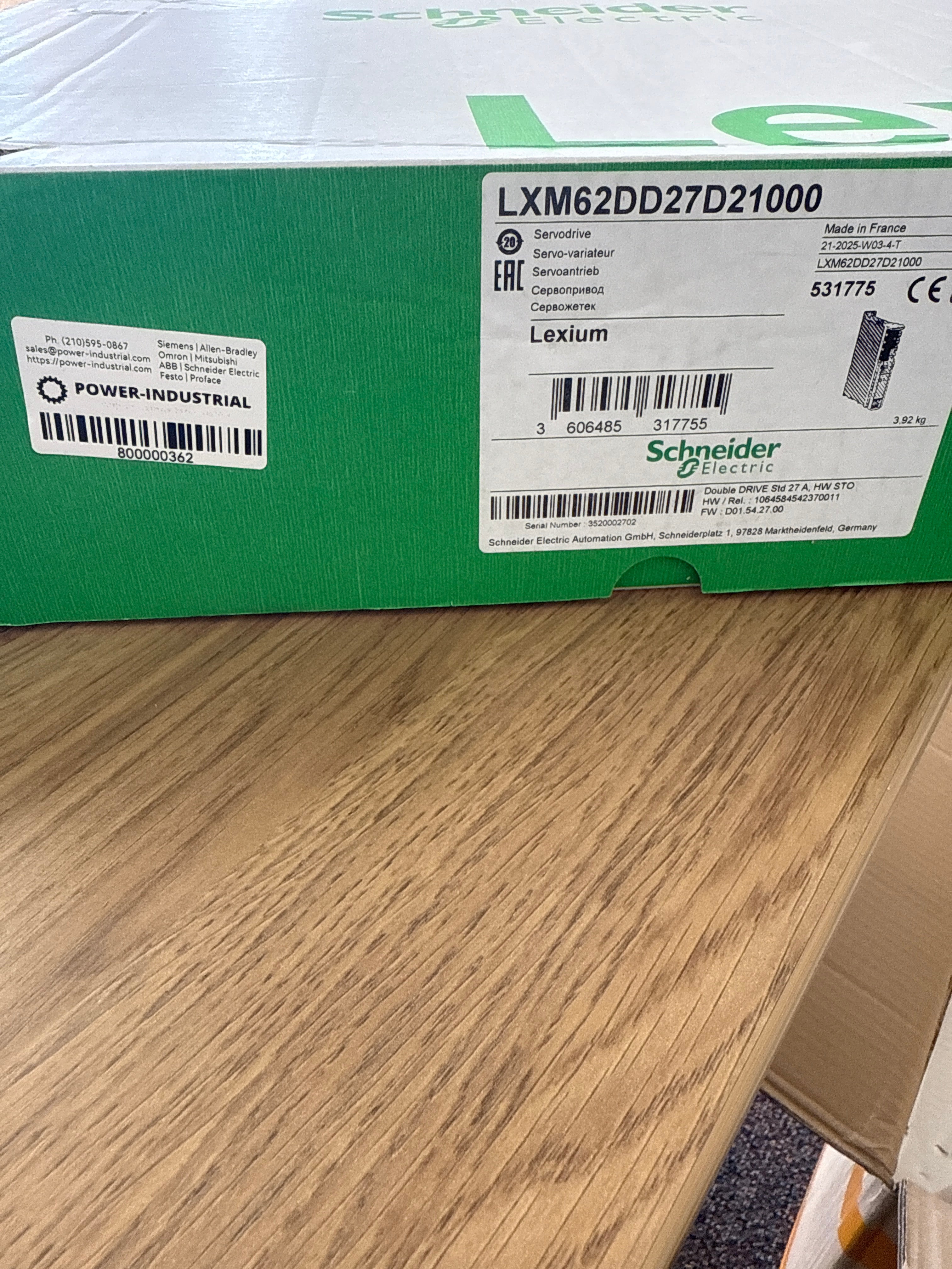Schneider Electric LXM62DD27D21000