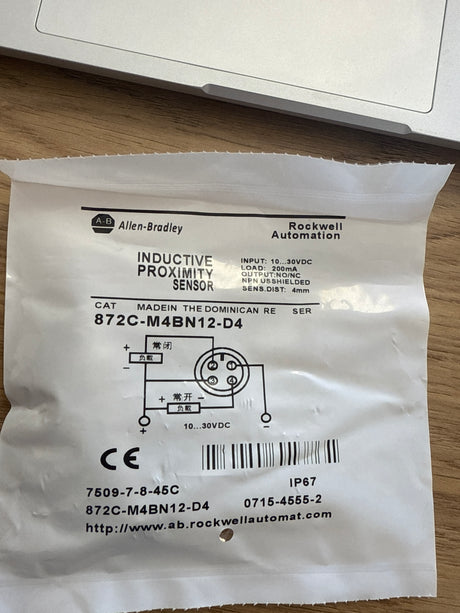Allen Bradley 872C-M4BN12-D4