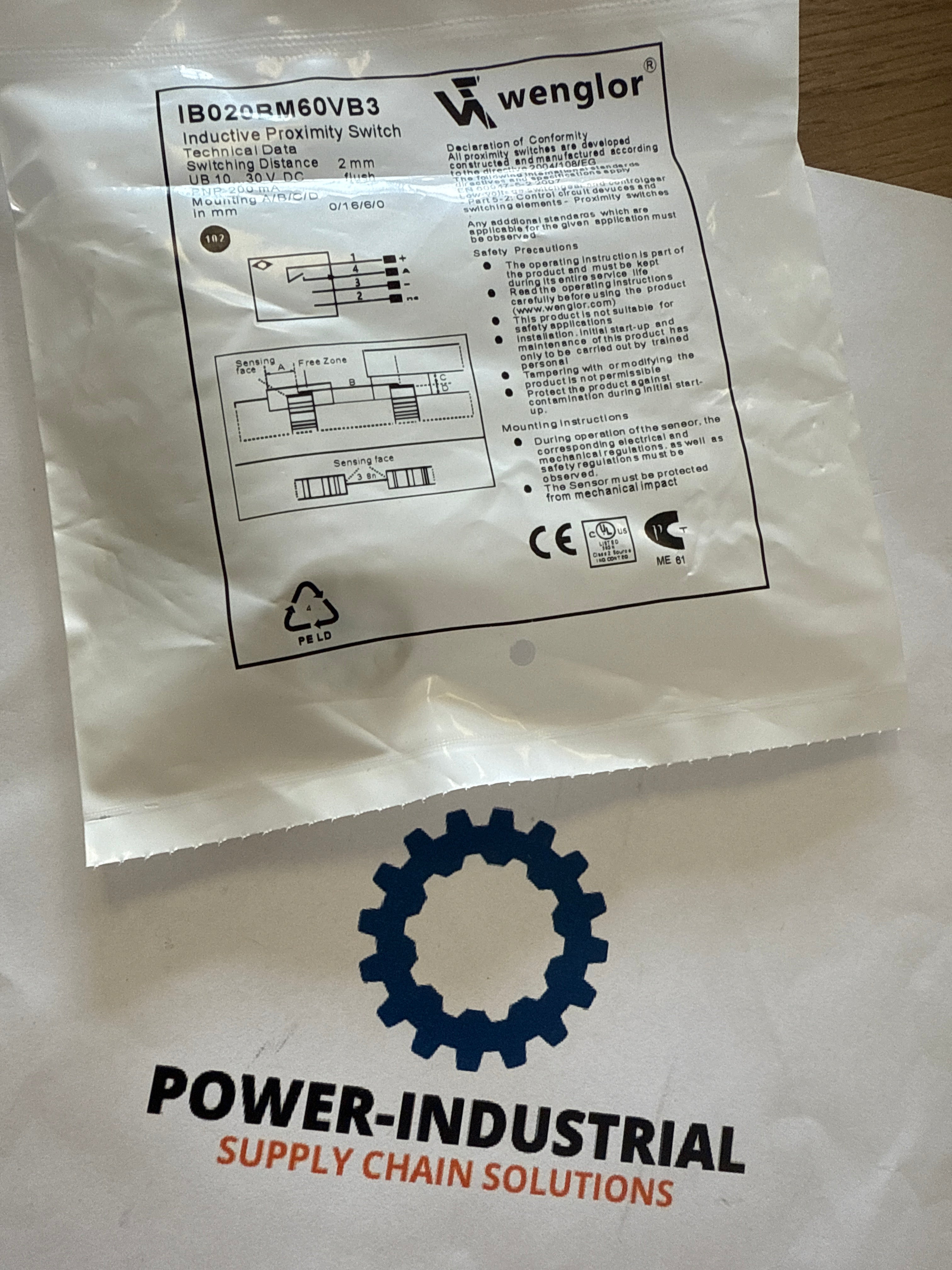 Wenglor IB020BM60VB3