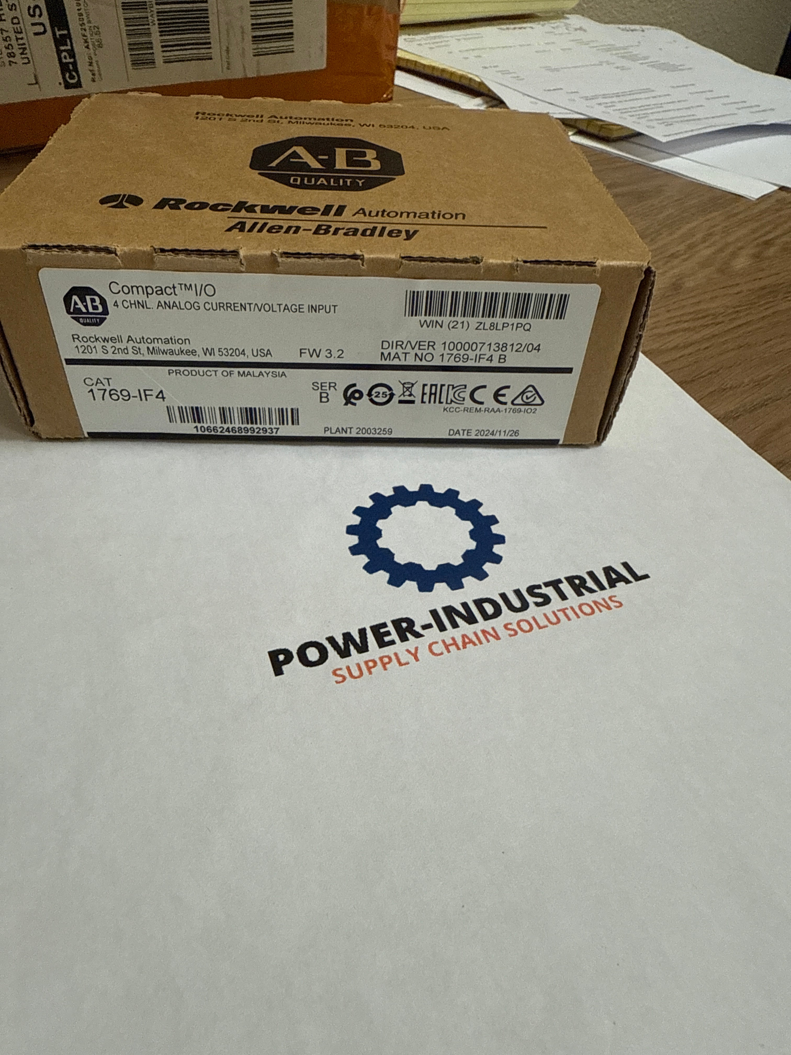 Allen Bradley 1769-IF4