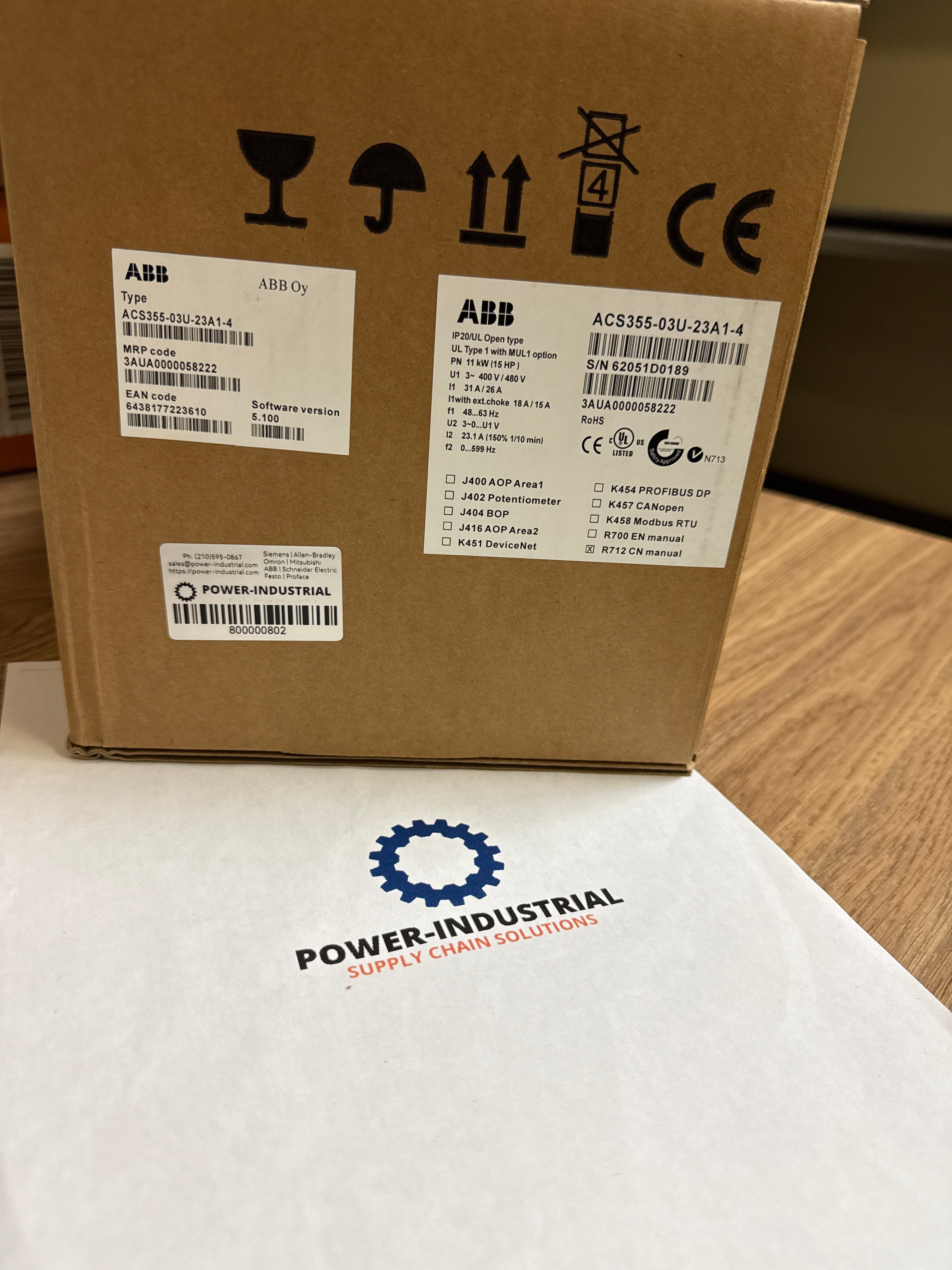 ABB ACS355-03U-23A1-4