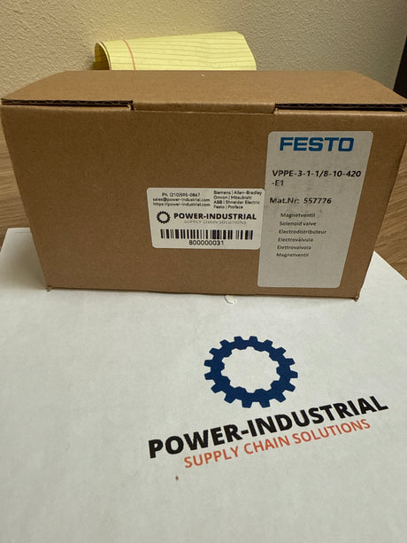 Festo VPPE-3-1-1/8-10-420-E1 557776
