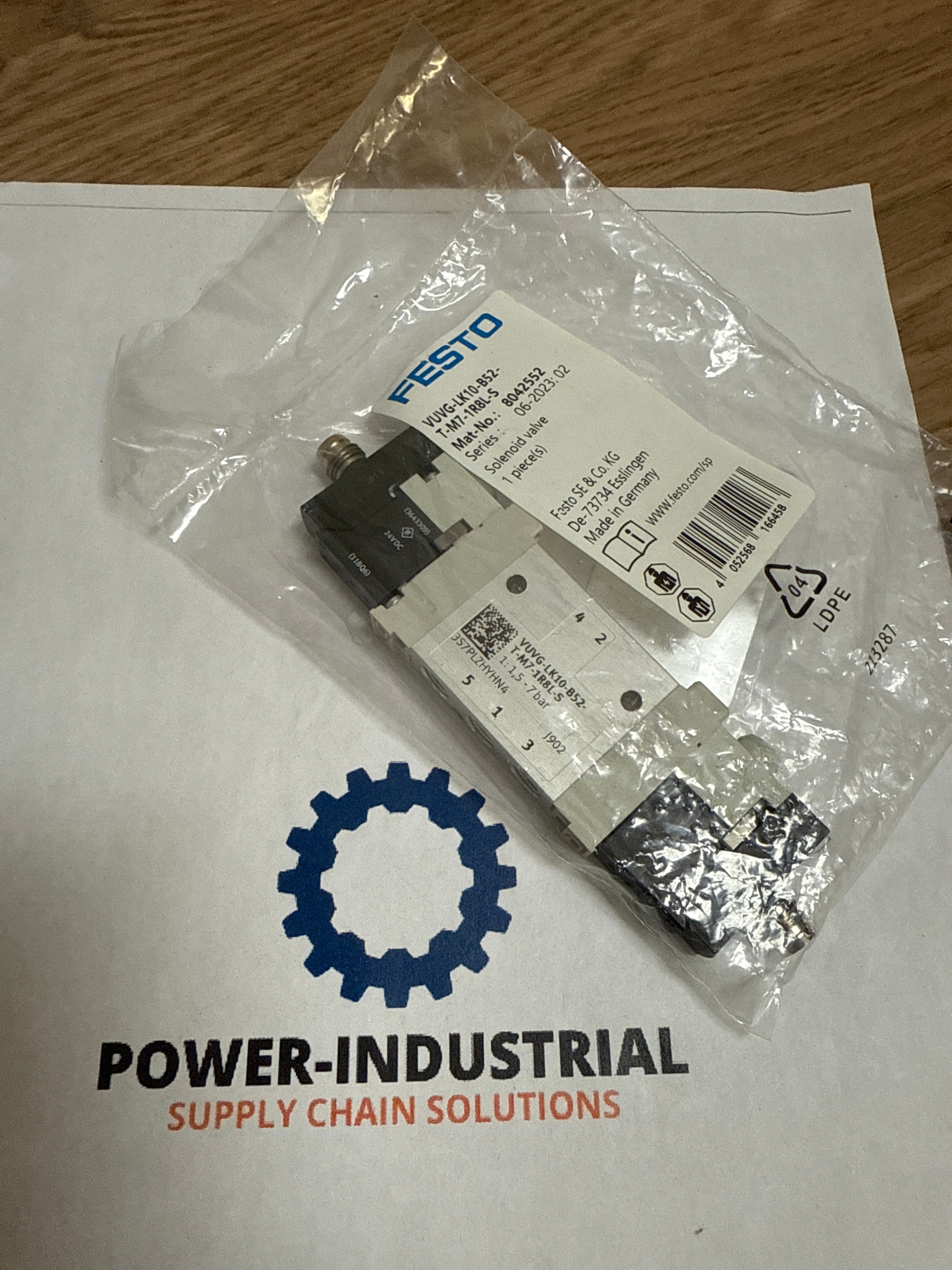 Festo VUVG-LK10-B52-T-M7-1R8L-S