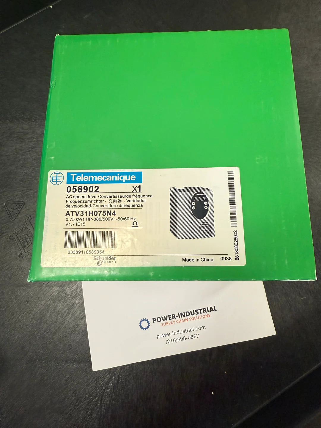 Schneider Electric ATV31H075N4