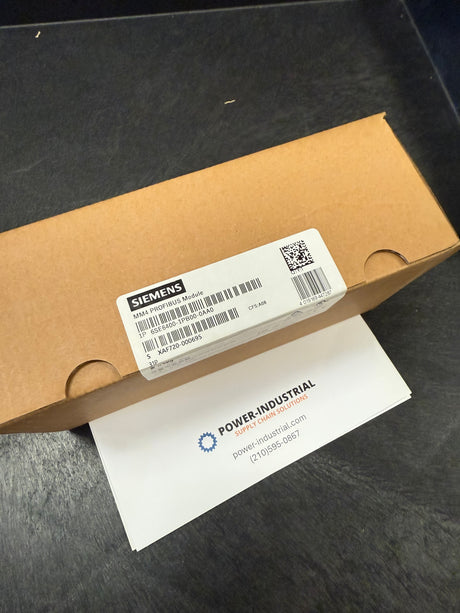 Siemens 6SE6400-1PB00-0AA0 MICROMASTER 4 PROFIBUS module For mechanical reasons, for MM4 FX/GX the plug 6GK1500-0EA02 must be used
