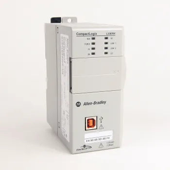 Allen Bradley 1769-L33ERM Controller, CompactLogix, 2MB Memory, Dual Ethernet port, Secure Digital, USB, 8 axis CIP Motion