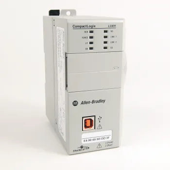 Allen Bradley 1769-L33ER Controller, CompactLogix, 2 MB Memory, Dual Ethernet Port SD Card Supported USB