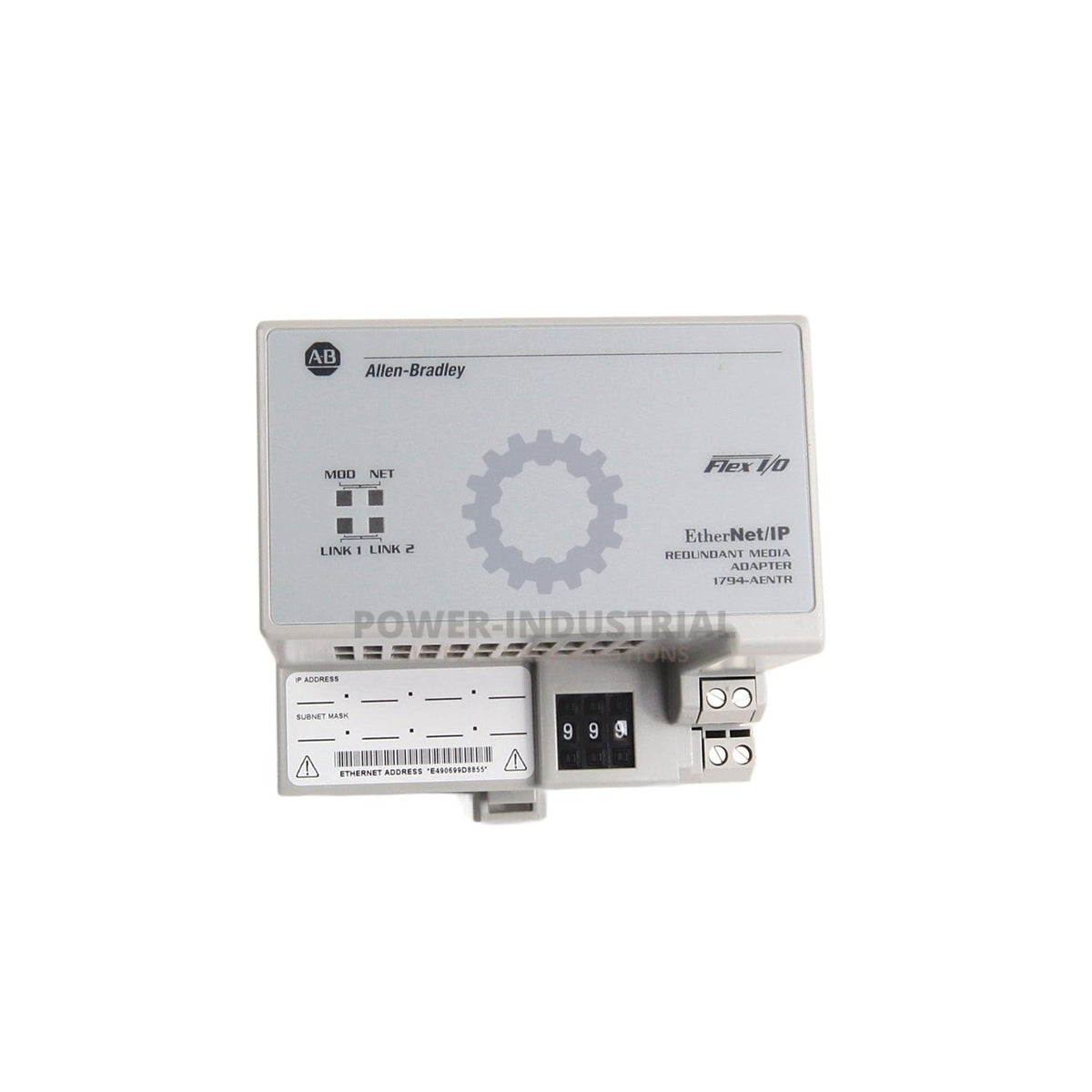 Allen Bradley 1794-AENTR AB I/O Module EtherNet IP Adaptor Ser A ...