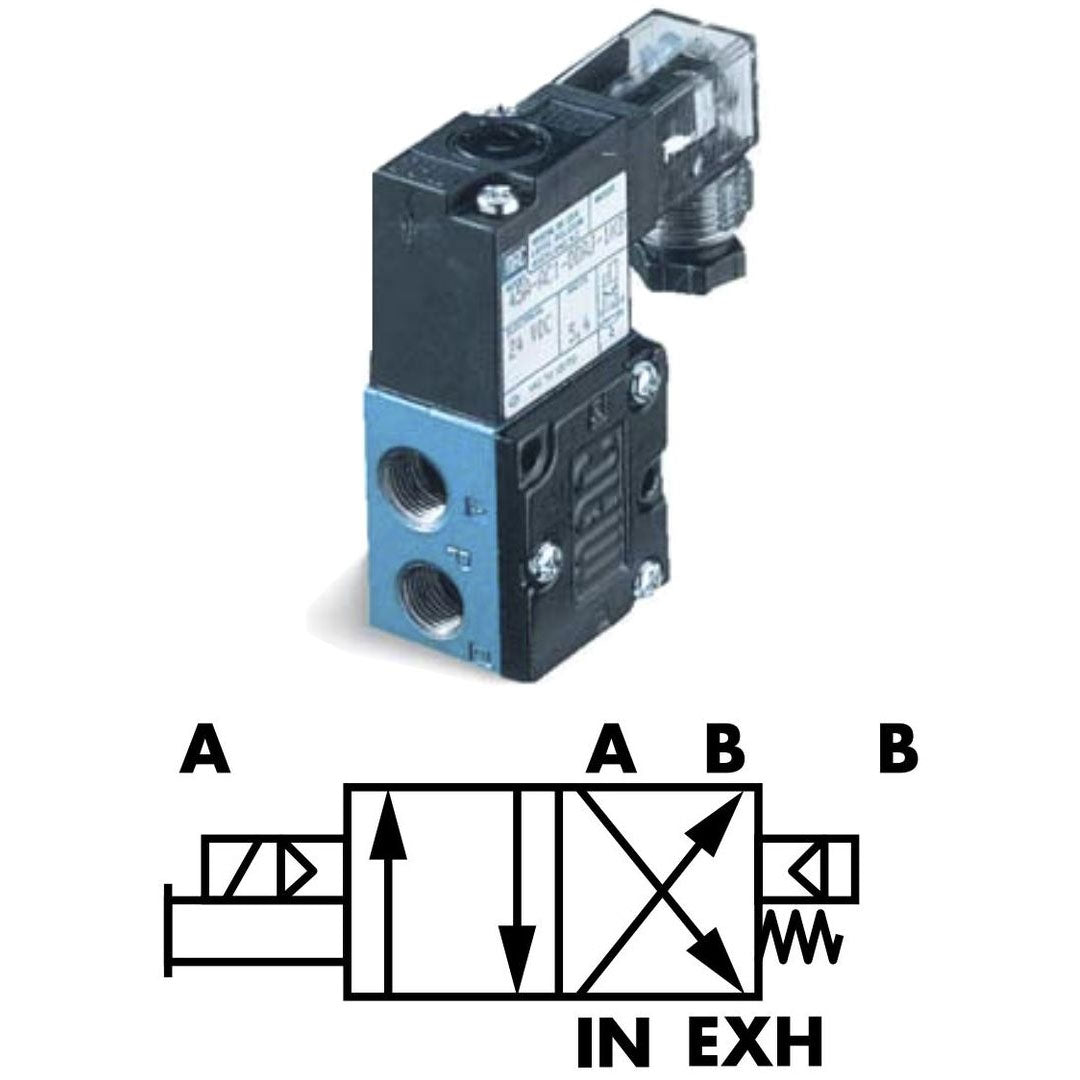MAC VALVES 45A-AA1-DDAJ-1JD