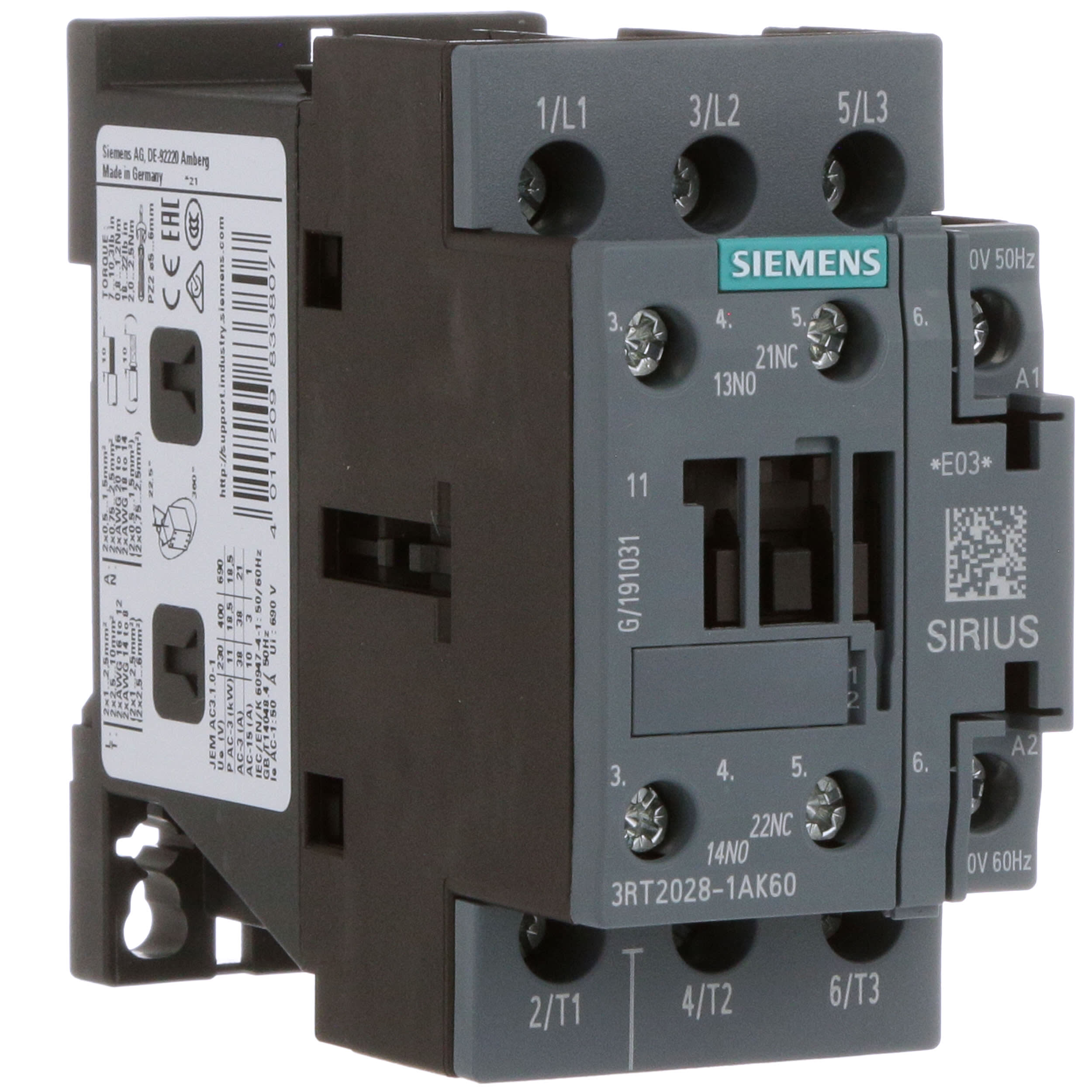 Siemens 3RT20281AK60