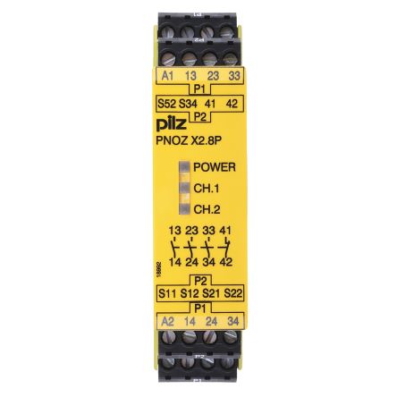 Pilz PNOZ X2.8P 24-240VAC/DC 3n/o 1n/c